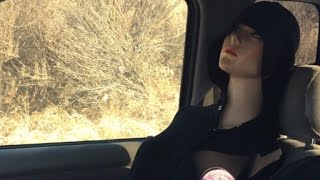 Driver Caught Riding In HOV Lane With Mannequin Wearing Lipstick and Hoodie