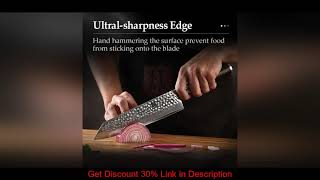 Slide XINZUO 8.5‘’ Chef Knife 67 Layers Damascus Stainless Steel Sharp Kitchen Gyuto Knife Cooking