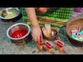 how to make fruit icecream বেল আৰু তৰমুজৰ আইচক্ৰিম বনালোঁ আমাৰ গাঁৱৰ পাকঘৰত