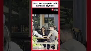 Neha Sharma spotted with rumoured boyfriend and sister Aisha Sharma in Bandra