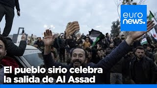 Damasco estalla en júbilo tras la caída de Al Assad: así lo han celebrado los sirios en las calles