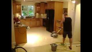 travertine diamond polishing and lippage removal 03