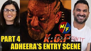 KGF CHAPTER 2 - ADHEERA ENTRY SCENE REACTION!! | KGF 2 - Part 4 | Yash, Sanjay Dutt, Prashant Neel