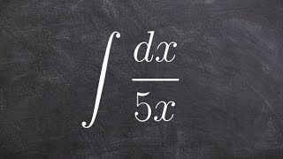 Learn how to find the integral of a natural logarithm