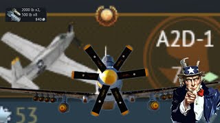 A2D-1 IT'S GOOD FOR BOMBING PLANES AND TANKS