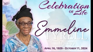 BUC Stony Hill | Homegoing Service For Emmeline (Amy) Tyrell | Nov 23, 2024