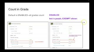 Schoology Count in Grade and Unpublish Scores