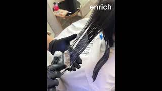 ผมบางไม่มีวอลลุ่มแก้ได้ ✅ ด้วยการดัด ENRICH KOREAN PERM S CURL #ร้านทำผมบางนา