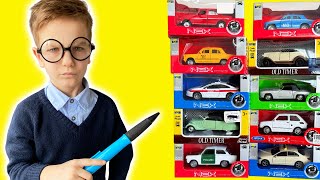 Mark and stories about learning with cars of different brands