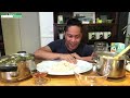 overloaded nagmamantikang sinigang na buto buto bandehadong kanin. filipino food. mukbang.