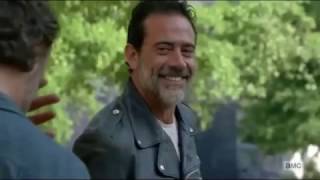 Negan Finds A Rocket Launcher