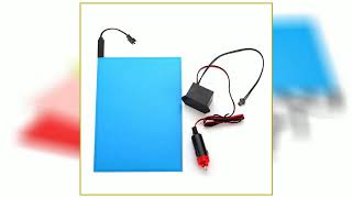 12V A5 EL Panel Electroluminescent Cuttable Light With Inverter Paper Neon Sheet