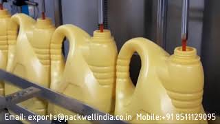 Automatic jar filling machine servo based liquid filling machine