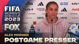 'We're not happy with the performance' - Alex Morgan on USWNT's draw vs. Portugal