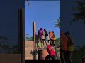 Proses Pemasangan Pagar Beton Teguh Jaya #shorts  #shortvideo #vídeoviral #update