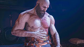 Kratos Remembers His Wounds From Zeus In Greece Scene - God Of War Ragnarok PS5 2022