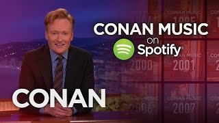 CONAN Announces New Spotify Channel | CONAN on TBS