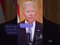 President Biden thanked those who helped fight the coronavirus