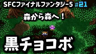 【全クリ攻略】ファイナルファンタジー5 SFC版 【FF5】 #21 黒チョコボで世界を周る！の巻