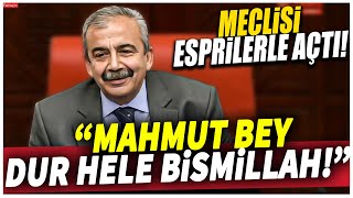 Sırrı Süreyya Önder Meclis'i esprilerle açtı! "Mahmut Bey dur hele bismillah!"