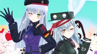 【MMDドルフロ】HK416とG11「スイートマジック -Sweet Magic-」【モデル配布】