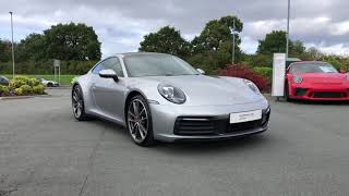 2019 Porsche 911 Carrera 4S (992), in GT Silver Metallic