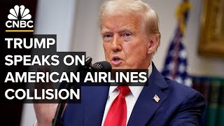 LIVE: President Trump holds briefing on American Airlines collision with Army helicopter — 1/30/25