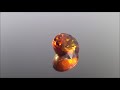 natural hessonite 8.19cts 8977 gomed