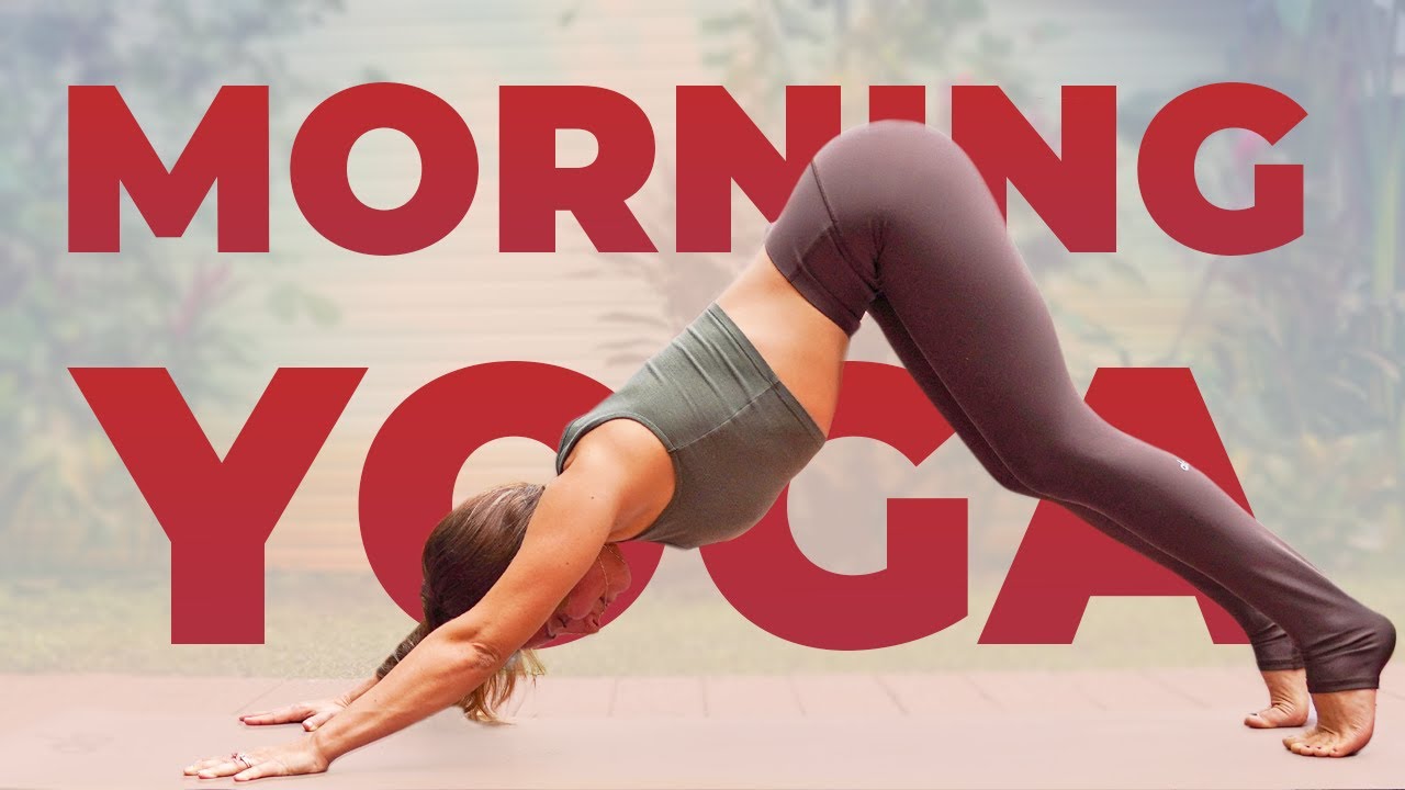 15 Min Morning Yoga Continuous Flow Feel Calm Centered Youtube