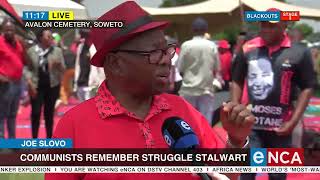 SACP remembers struggle stalwart Joe Slovo