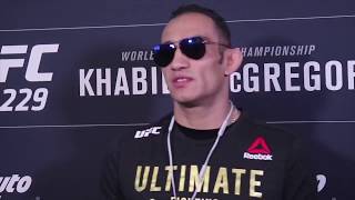 Tony Ferguson is a Ninja Turtle