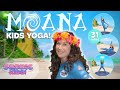Moana - Fun Kids Workout Videos! | A Cosmic Kids Yoga Adventure!