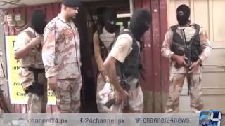 24 Report: Rangers operation in Karachi, the most wanted target killer arrested