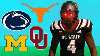 Can We WIN the 12 Team CFB Playoffs? | NCAA 23 NC State Online Dynasty