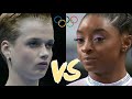 Simone Biles VS Svetlana Khorkina | Vault | 1994 VS 2021 | Profiles | NBC Sports & Eurosport