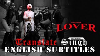 English Subtitles for  Diljit Dosanjh Lover Moonchild Era
