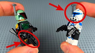 Krasses Upgrade für LEGO Star Wars Figuren 😎 | Custom Blaster & Armprints Review!