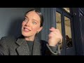 spend the day at nyfw with me subway takes grwm glam saks party runway show emily didonato