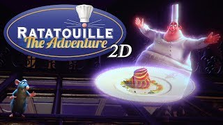 [4K-Extreme Low Light] Ratatouille The Ride -2D-  POV Full experience