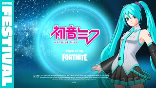 Hatsune Miku Trailer - Fortnite Festival