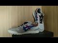 Onitsuka Tiger Horizonia Glacier Grey /Asics Blue (White / Putih) on Feet