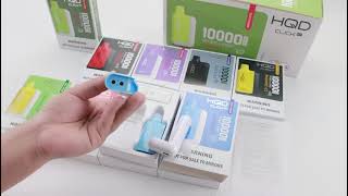 THE TREND!Big puffs replaceable-disposable pod kit-Introducing HQD CLICK 10000 puffs(2 pods)