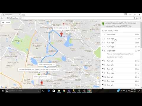 Google maps ASP.NET MVC - display near by locations and directions Google maps ASP.NET MVC - display near by locations and directions
