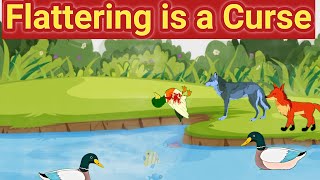 Flattering is a Curse Story in English 🦆 | Fairy Tales in English | Bedtime Stories #duck  #english