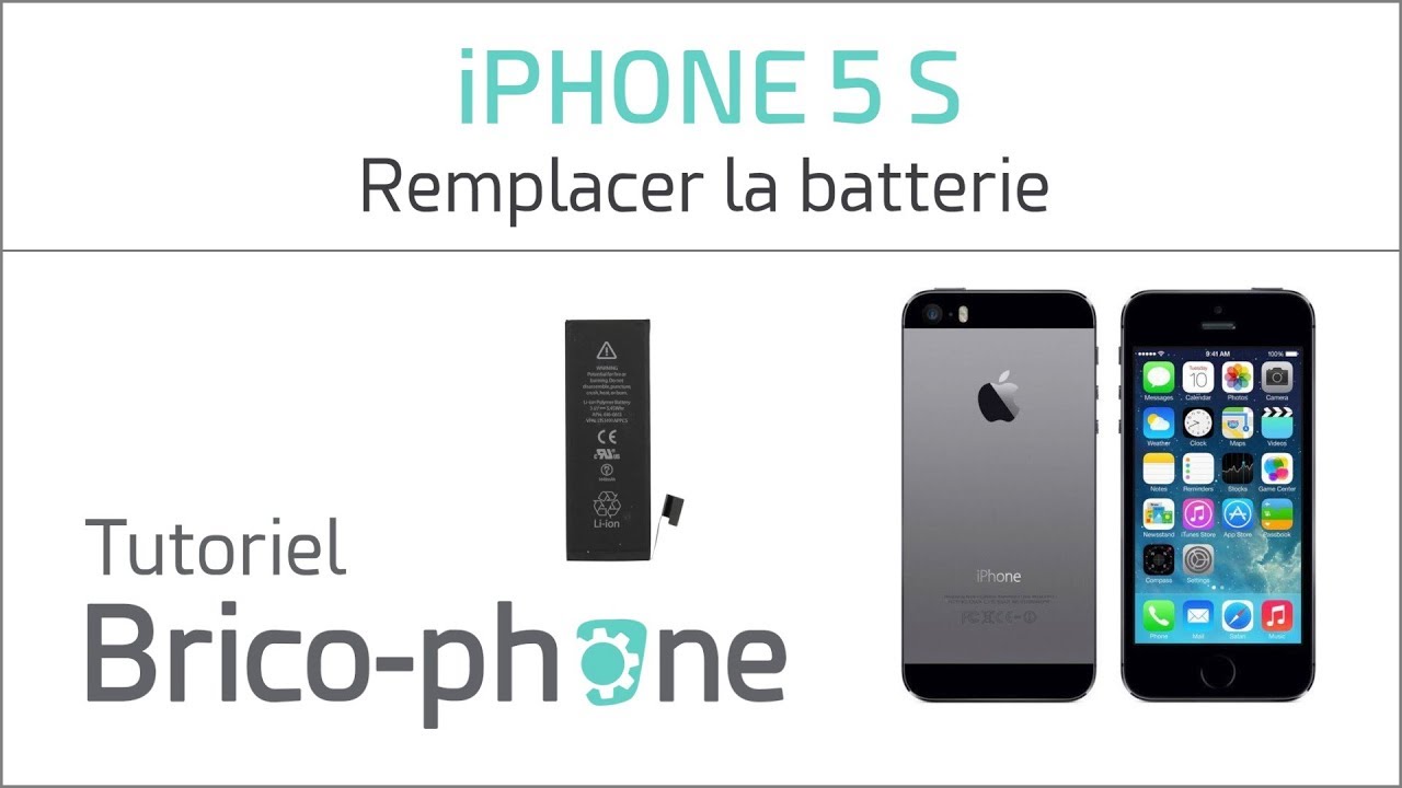 Tuto Iphone 5S : Changer La Batterie Démontage + Remontage Facile HD ...