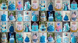 💙Frozen Elsa Birthday Cake Designs 2023/Frozen Cake Design/Girls Birthday Cake/Elsa Cake/Cake Photo🎂