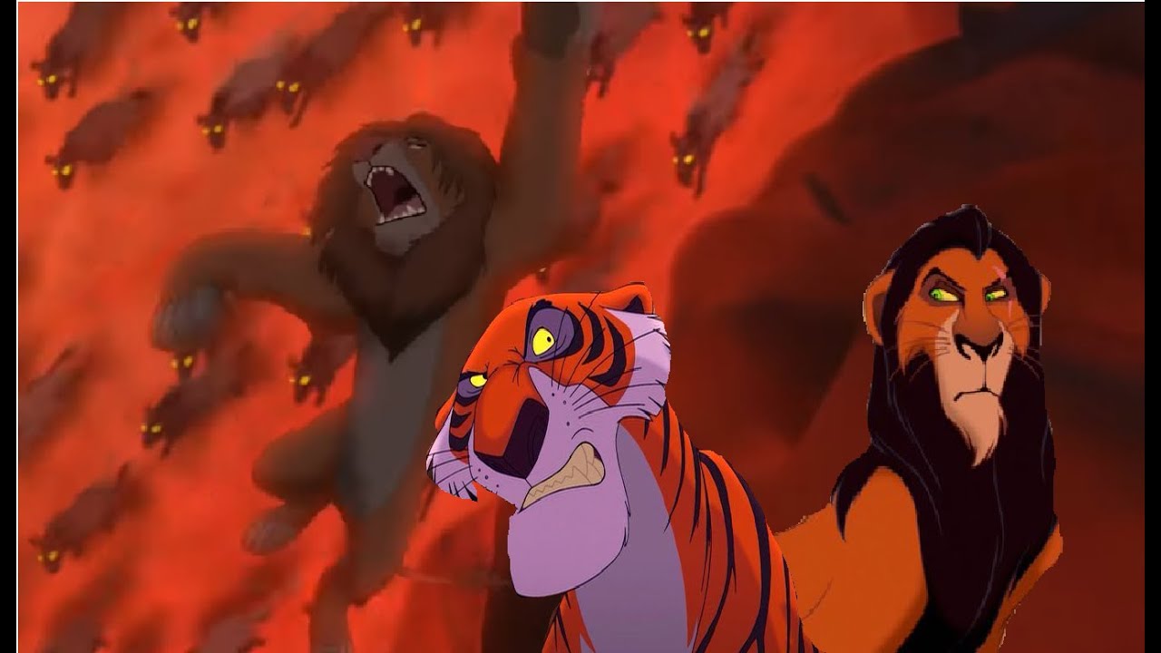 Scar Vs Shere Khan Ep 2 Attack On The Pride Land's - YouTube