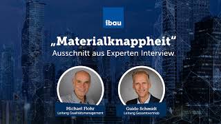 Materialknappheit in der Baubranche