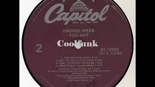 Ebonee Webb - Give Me Just A Little Sign (1983)