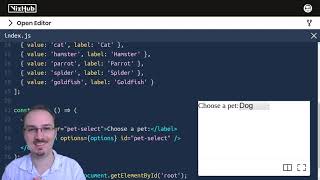 Datavis 2020 Episode 30 - Menus with React